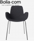 Seed Chair Upholstery tapicerowane komfortowe krzesło skandynawskie Bolia | Design Spichlerz