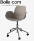 Seed Chair Office z siedziskiem wykonanym z polipropylenu Bolia| Design Spichlerz