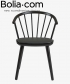 Sleek Chair Upholstered klasyczne skandynawskie krzesło Bolia | Design Spichlerz