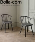 Sleek Chair Upholstered klasyczne skandynawskie krzesło Bolia | Design Spichlerz
