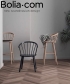 Sleek Barstool klasyczne skandynawskie krzesło barowe Bolia | Design Spichlerz