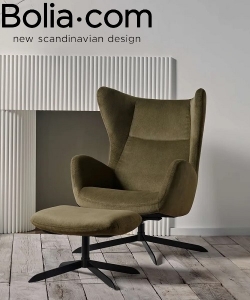 Solo Armchair elegancki skandynawski fotel Bolia | Design Spichlerz