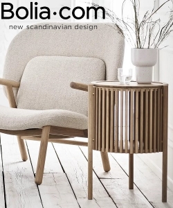 Story Side Table skandynawski elegancki stolik boczny Bolia | Design Spichlerz 