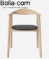 Swing upholstered dining chair ponadczasowe krzesło skandynawskie Bolia | Design Spichlerz