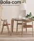 Swing upholstered dining chair ponadczasowe krzesło skandynawskie Bolia | Design Spichlerz