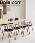Swing upholstered dining chair ponadczasowe krzesło skandynawskie Bolia | Design Spichlerz
