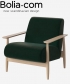 Visti Armchair ponadczasowy fotel skandynawski Bolia | Design Spichlerz