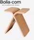 X-Stool minimalistyczny skandynawski stołek Bolia | Design Spichlerz