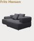 Alphabet 2 stylowa skandynawska sofa Fritz Hansen | Design Spichlerz