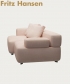 Alphabet 2 stylowa skandynawska sofa Fritz Hansen | Design Spichlerz