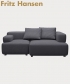 Alphabet 2 stylowa skandynawska sofa Fritz Hansen | Design Spichlerz