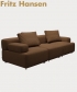 Alphabet 3 stylowa skandynawska sofa Fritz Hansen | Design Spichlerz