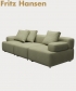 Alphabet 3 stylowa skandynawska sofa Fritz Hansen | Design Spichlerz