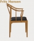 China krzesło z 1944 Fritz Hansen | Design Spichlerz