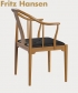 China krzesło z 1944 Fritz Hansen | Design Spichlerz
