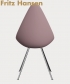 Drop krzesło Fritz Hansen | design Arne Jacobsen | Design Spichlerz