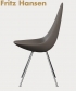 Drop krzesło Fritz Hansen | design Arne Jacobsen | Design Spichlerz