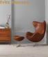 Legendarny fotel Egg marki Fritz Hansen | design Arne Jacobsen | Design Spichlerz