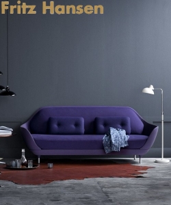 Favn sofa szara | Fritz Hansen | design Jaime Hayon