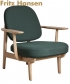Fred Lounge elegancki skandynawski fotel Fritz Hansen | Design Spichlerz