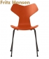 Grand Prix ponadczasowe krzesło skandynawskie Fritz Hansen | design Arne Jacobsen
