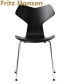 Grand Prix ponadczasowe krzesło skandynawskie Fritz Hansen | design Arne Jacobsen