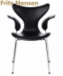 Lily Soft Armchair rzeźbiarskie krzesło z podłokietnikami Fritz Hansen
