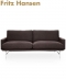 Lissoni sofa 2 osobowa skandynawska Fritz Hansen