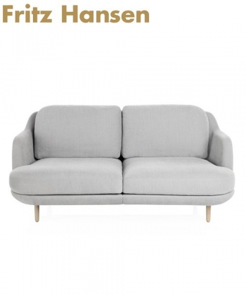 Lune piękna 2-osobowa skandynawska sofa Fritz Hansen | Design Spichlerz 