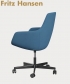 Little Giraffe Office komfortowe krzesło biurowe Fritz Hansen | Design Spichlerz