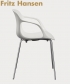 NAP Metal Armchair zgrabne krzesło skandynawskie Fritz Hansen | Design Spichlerz