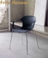 NAP Metal Armchair zgrabne krzesło skandynawskie Fritz Hansen | Design Spichlerz