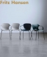 NAP Metal Armchair zgrabne krzesło skandynawskie Fritz Hansen | Design Spichlerz