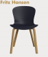 NAP Wood zgrabne krzesło skandynawskie Fritz Hansen | Design Spichlerz