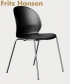 N02 Recycle Chair minimalistyczne krzesło skandynawskie Fritz Hansen | Design Spichlerz