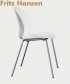 N02 Recycle Chair minimalistyczne krzesło skandynawskie Fritz Hansen | Design Spichlerz