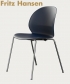 N02 Recycle Chair minimalistyczne krzesło skandynawskie Fritz Hansen | Design Spichlerz
