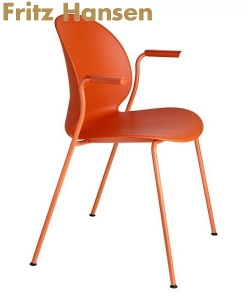 N02 Arm Recycle Chair minimalistyczne krzesło skandynawskie Fritz Hansen | Design Spichlerz