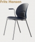 N02 Arm Recycle Chair minimalistyczne krzesło skandynawskie Fritz Hansen | Design Spichlerz