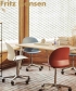 N02 Office Recycle Chair minimalistyczne krzesło biurowe Fritz Hansen | Design Spichlerz