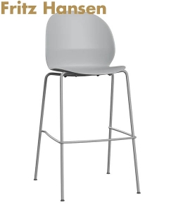 N02 Hoker Recycle minimalistyczne krzesło barowe Fritz Hansen | Design Spichlerz