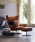 Oksen Lounge efektowny fotel skandynawski Fritz Hansen | Design Spichlerz