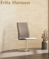 Oxford Chair High minimalistyczne krzesło skandynawskie Fritz Hansen | Design Spichlerz