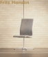 Oxford Chair High minimalistyczne krzesło skandynawskie Fritz Hansen | Design Spichlerz