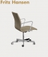 Oxford Office minimalistyczne krzesło biurowe Fritz Hansen | Design Spichlerz