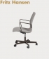 Oxford Office minimalistyczne krzesło biurowe Fritz Hansen | Design Spichlerz