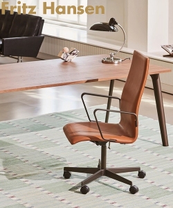 Oxford Office High minimalistyczne krzesło biurowe Fritz Hansen | Design Spichlerz