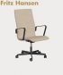 Oxford Office High minimalistyczne krzesło biurowe Fritz Hansen | Design Spichlerz