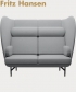 Plenum 2 nowoczesna sofa skandynawska Fritz Hansen | Design Spichlerz