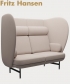 Plenum 2 nowoczesna sofa skandynawska Fritz Hansen | Design Spichlerz